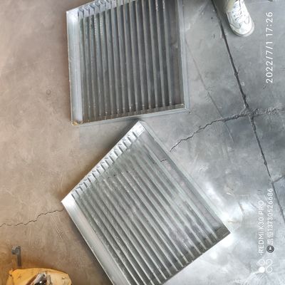 توری فولادی گالوانیزه جوشکاری تحت فشار نقره برای پلت فرم کارخانه