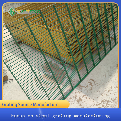 توری فلزی کت واک شبکه نرده سیم سبز برای پلاستیک غوطه ور 1mx2m